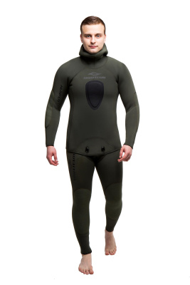 Гидрокостюм Hunter 7мм ультраспан/открытая пора олива Гидрокостюм Hunter 7мм ультраспан/открытая пора олива